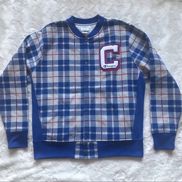 Champion Reverse Weave Baseball Jacket Size XL